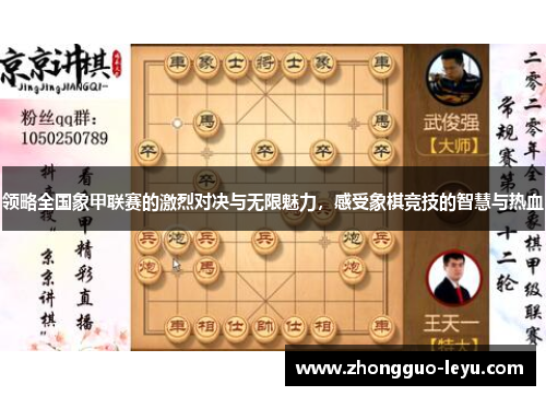 领略全国象甲联赛的激烈对决与无限魅力，感受象棋竞技的智慧与热血